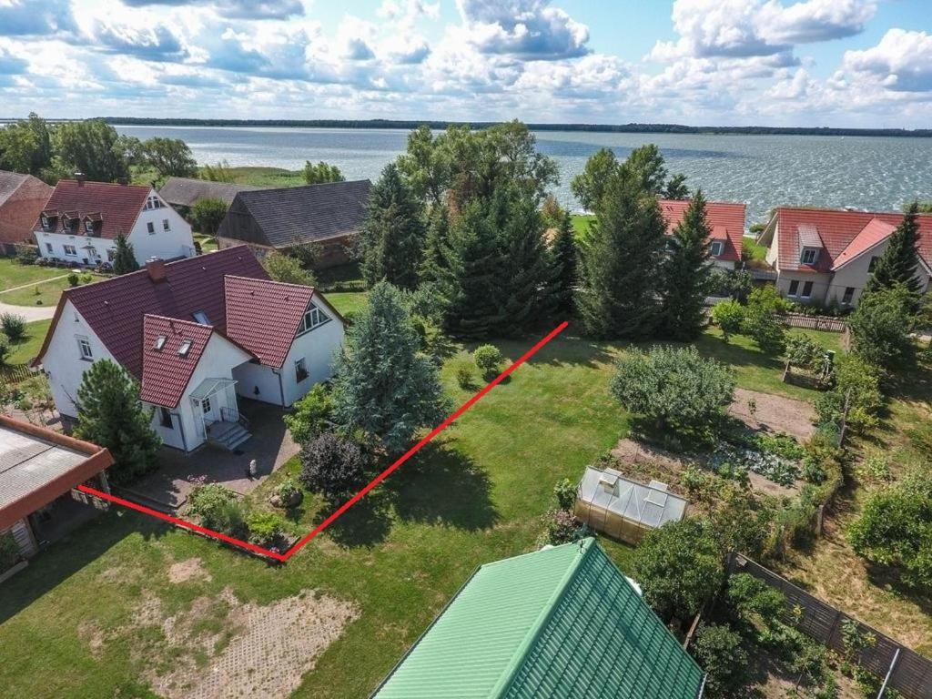 Ferienhaus "Seeadler" In Rankwitz Am Peenestrom Exteriör bild